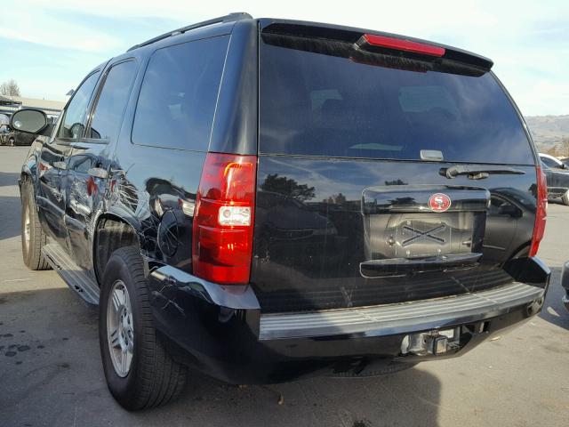 1GNFC13038R275976 - 2008 CHEVROLET TAHOE C150 BLACK photo 3