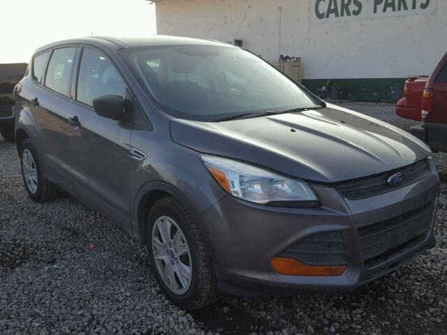 1FMCU0F71EUC37355 - 2014 FORD ESCAPE S CHARCOAL photo 1