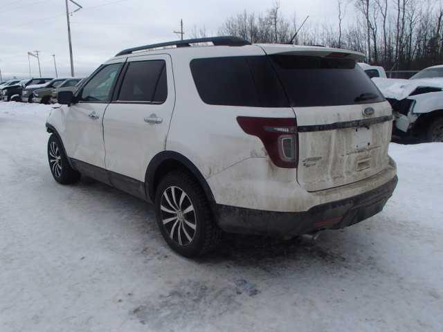 1FM5K8GT3DGC07957 - 2013 FORD EXPLORER S WHITE photo 3