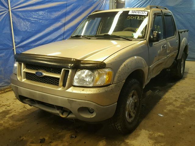 1FMZU77E01UC39351 - 2001 FORD EXPLORER S GOLD photo 2