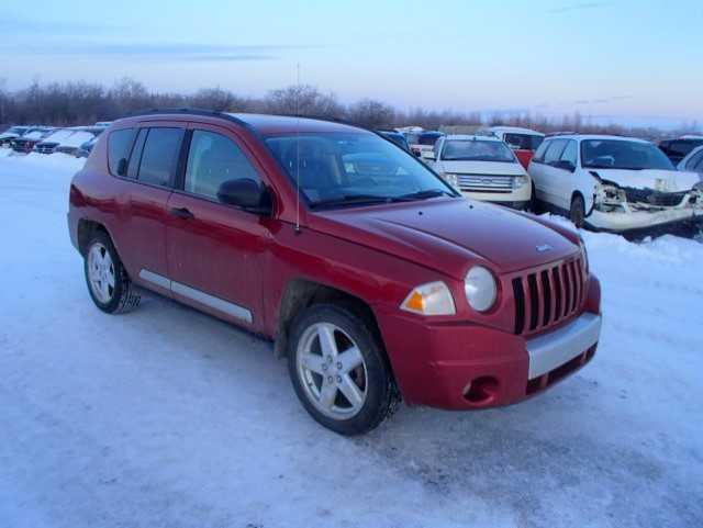 1J8FF57W57D352826 - 2007 JEEP COMPASS LI RED photo 1