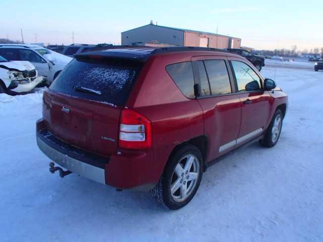 1J8FF57W57D352826 - 2007 JEEP COMPASS LI RED photo 4