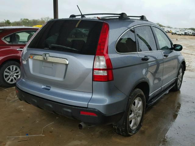 5J6RE48518L000044 - 2008 HONDA CR-V EX BLUE photo 4