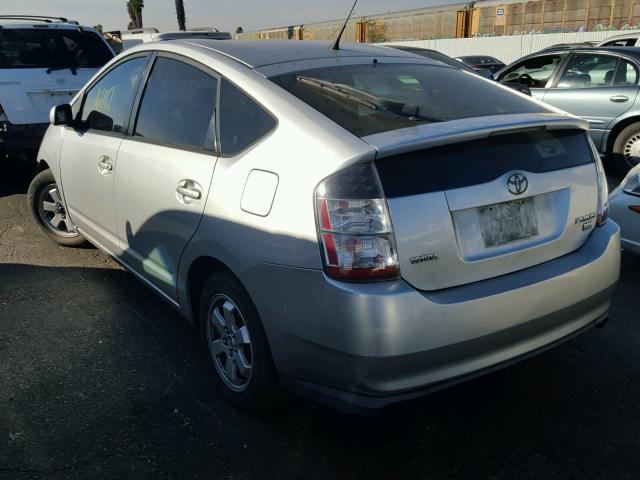 JTDKB20U357036099 - 2005 TOYOTA PRIUS SILVER photo 3