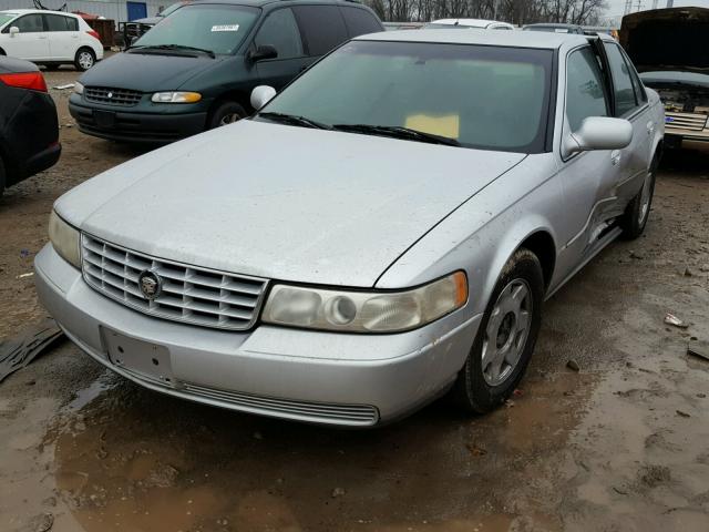 1G6KS54Y91U115242 - 2001 CADILLAC SEVILLE SL SILVER photo 2