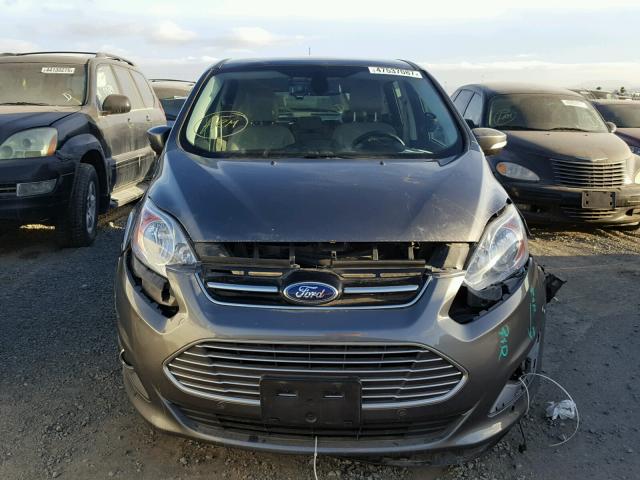 1FADP5BU5DL543056 - 2013 FORD C-MAX SEL GRAY photo 9