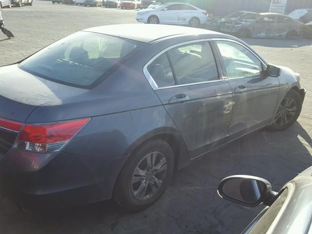 1HGCP2F49CA012159 - 2012 HONDA ACCORD LXP GRAY photo 4