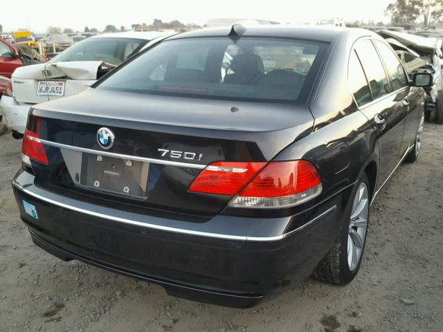 WBAHL83588DT14349 - 2008 BMW ALPINA B7 BLACK photo 4