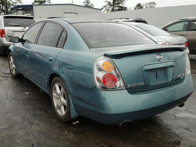 1N4BL11D22C107517 - 2002 NISSAN ALTIMA SE GREEN photo 3