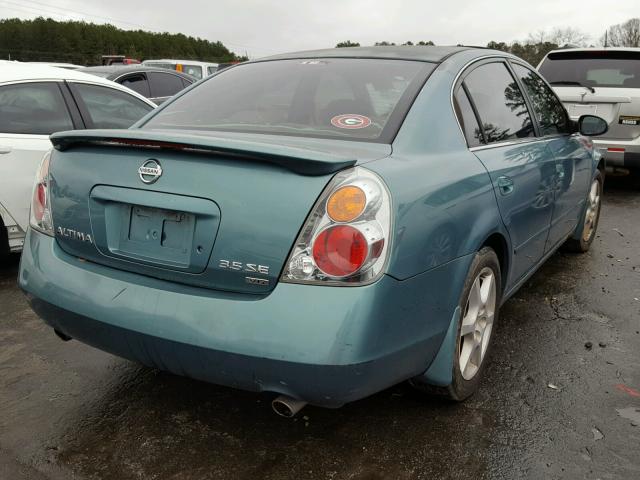 1N4BL11D22C107517 - 2002 NISSAN ALTIMA SE GREEN photo 4