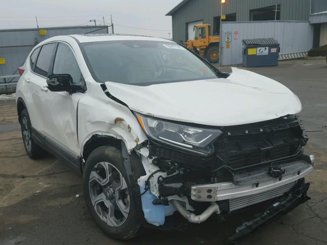 5J6RW2H58HL032636 - 2017 HONDA CR-V EX WHITE photo 1