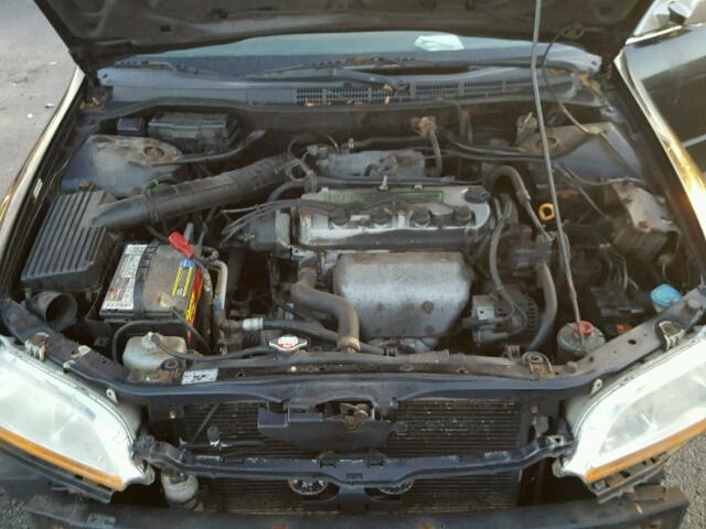 JHMCG6575YC032677 - 2000 HONDA ACCORD EX BLACK photo 7