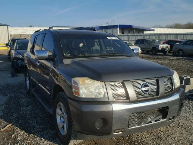 5N1AA08AX6N713025 - 2006 NISSAN ARMADA SE GRAY photo 1