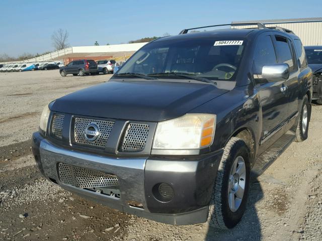 5N1AA08AX6N713025 - 2006 NISSAN ARMADA SE GRAY photo 2