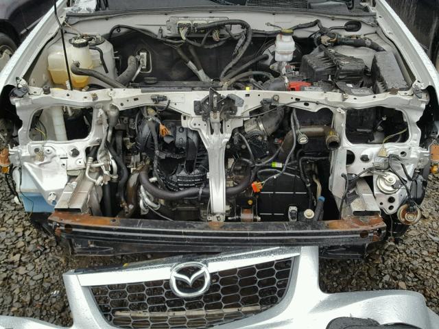 4F2CY9C72AKM02983 - 2010 MAZDA TRIBUTE I SILVER photo 7