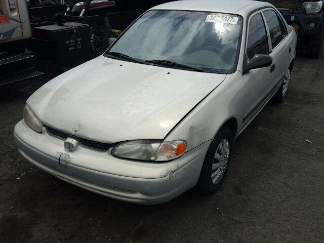 1Y1SK52891Z410694 - 2001 CHEVROLET GEO PRIZM SILVER photo 2