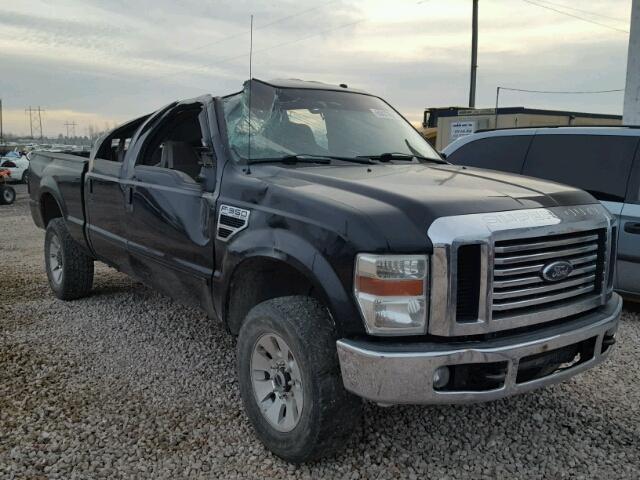 1FTWW31RX8EC29792 - 2008 FORD F350 SRW S BLACK photo 1