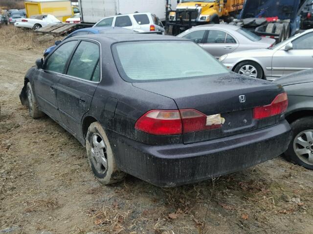 1HGCG5551XA114282 - 1999 HONDA ACCORD EX PURPLE photo 3