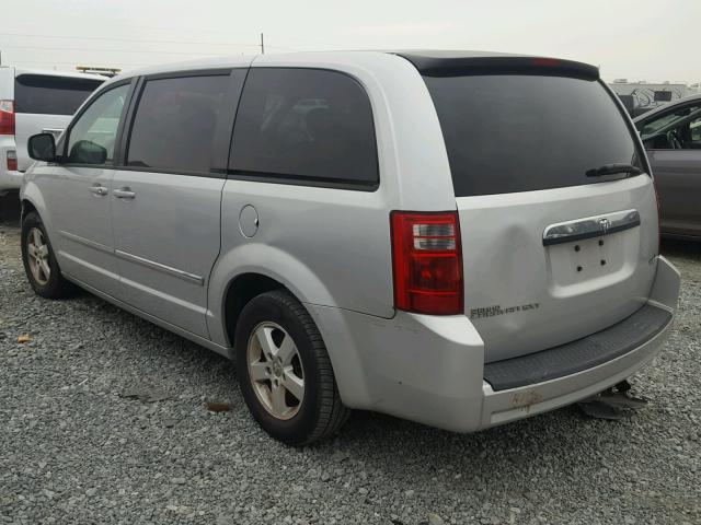 1D8HN54P18B140603 - 2008 DODGE GRAND CARA SILVER photo 3