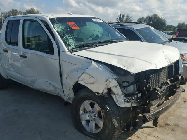 1N6AD0ER0DN728570 - 2013 NISSAN FRONTIER S WHITE photo 9