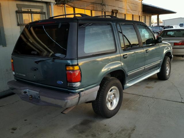 1FMDU32E5VZA33011 - 1997 FORD EXPLORER GREEN photo 4