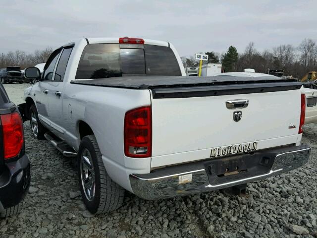 1D7HA18276S643153 - 2006 DODGE RAM 1500 S WHITE photo 3