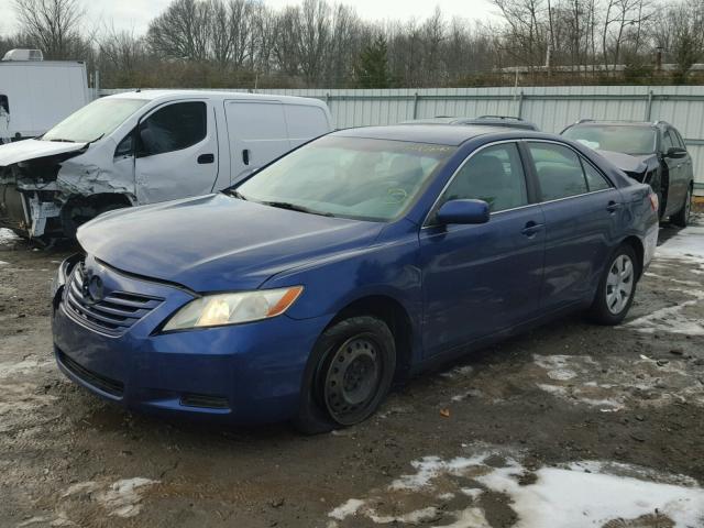 4T1BE46K97U154117 - 2007 TOYOTA CAMRY NEW BLUE photo 2