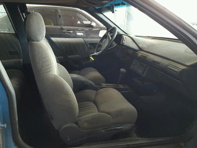 1G2WJ14T5PF310139 - 1993 PONTIAC GRAND PRIX BLUE photo 5