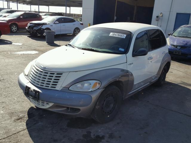 3C4FY4BB41T637860 - 2001 CHRYSLER PT CRUISER WHITE photo 2