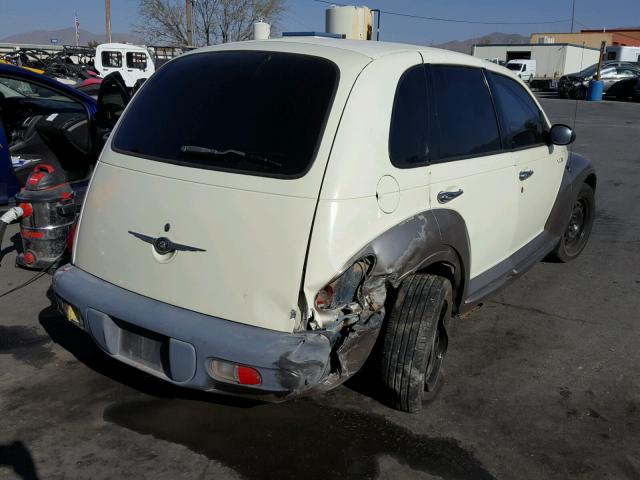 3C4FY4BB41T637860 - 2001 CHRYSLER PT CRUISER WHITE photo 4