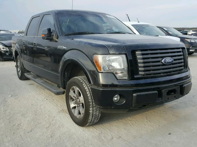 1FTEW1C88AKE63831 - 2010 FORD F150 SUPER BLACK photo 1