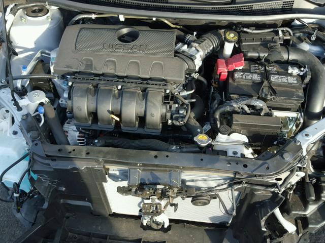 3N1AB7AP6HL710685 - 2017 NISSAN SENTRA S SILVER photo 7