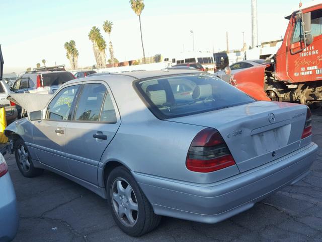 WDBHA24G0YA863596 - 2000 MERCEDES-BENZ C 230 SILVER photo 3