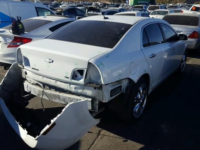 1G1ZK57719F150493 - 2009 CHEVROLET MALIBU LTZ 白色 照片 4