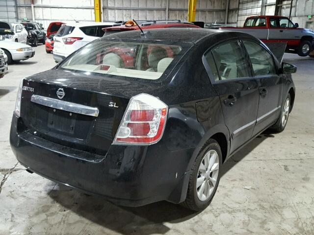 3N1AB6AP9AL688391 - 2010 NISSAN SENTRA 2.0 BLACK photo 4