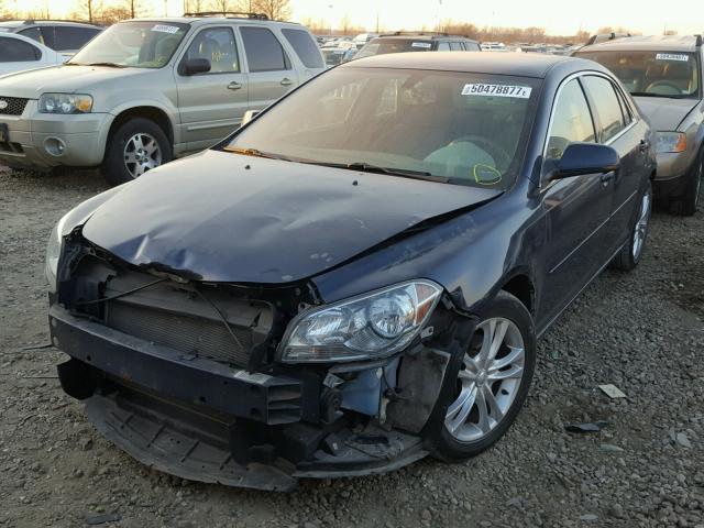 1G1ZC5EB4A4154395 - 2010 CHEVROLET MALIBU 1LT BLUE photo 2