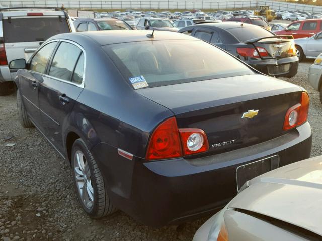 1G1ZC5EB4A4154395 - 2010 CHEVROLET MALIBU 1LT 蓝色 照片 3