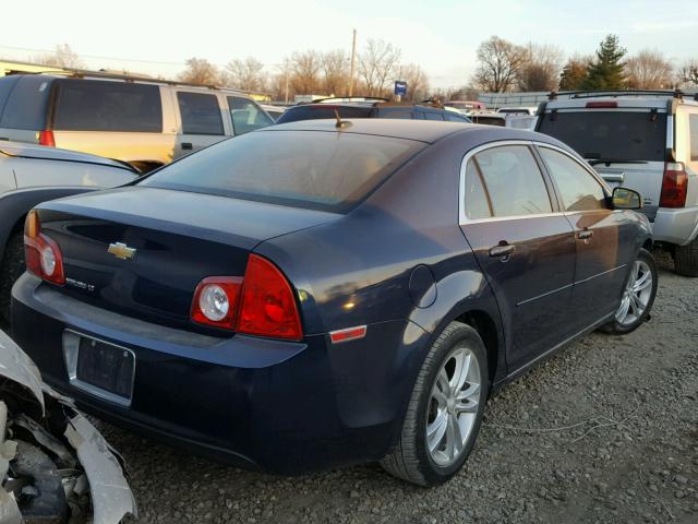 1G1ZC5EB4A4154395 - 2010 CHEVROLET MALIBU 1LT BLUE photo 4