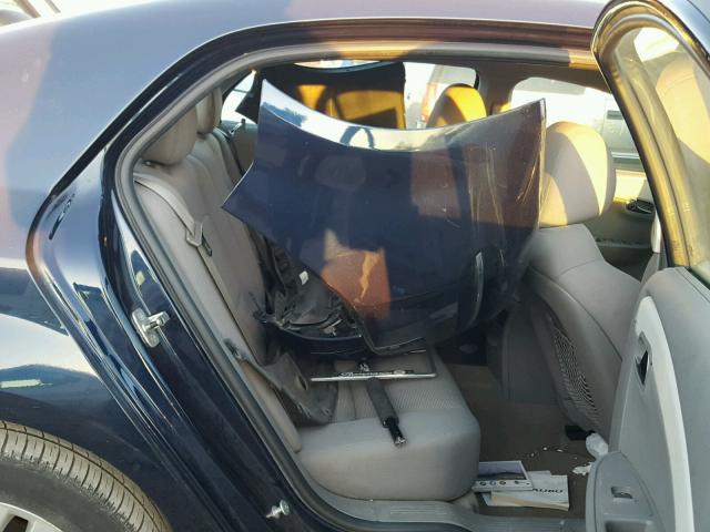 1G1ZC5EB4A4154395 - 2010 CHEVROLET MALIBU 1LT 蓝色 照片 6