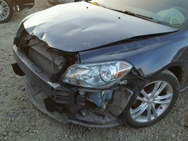 1G1ZC5EB4A4154395 - 2010 CHEVROLET MALIBU 1LT 蓝色 照片 9