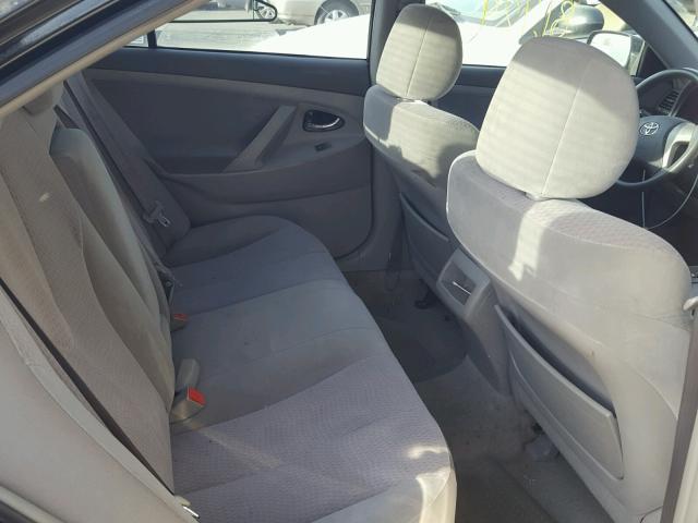 4T1BF3EK9AU017310 - 2010 TOYOTA CAMRY BASE BLACK photo 6