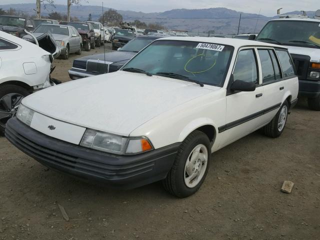 1G1JC8448N7111250 - 1992 CHEVROLET CAVALIER V WHITE photo 2