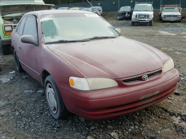 1NXBR12E0YZ336292 - 2000 TOYOTA COROLLA VE RED photo 1