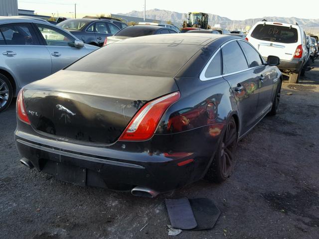 SAJWA2GB4BLV21591 - 2011 JAGUAR XJL BASE BLACK photo 4