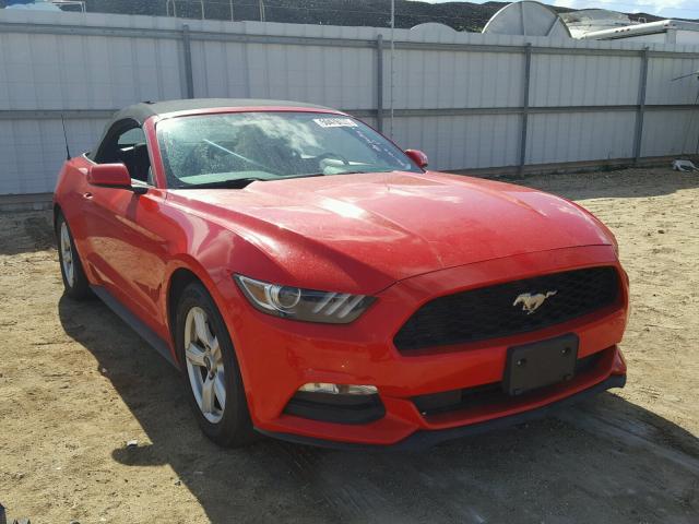 1FATP8EM7G5216076 - 2016 FORD MUSTANG RED photo 1