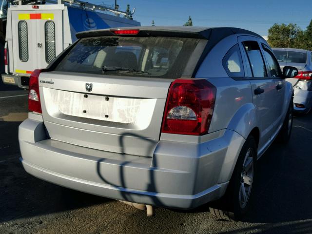 1B3HB28B18D674758 - 2008 DODGE CALIBER SILVER photo 4