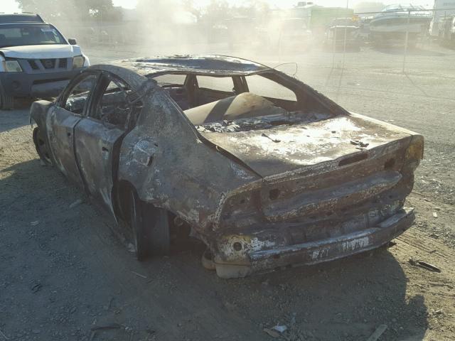 2C3CDXAG2EH282896 - 2014 DODGE CHARGER PO BURN photo 3