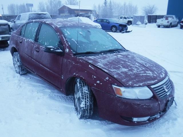 1G8AL55F17Z160717 - 2007 SATURN ION LEVEL RED photo 1