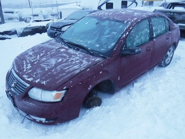 1G8AL55F17Z160717 - 2007 SATURN ION LEVEL RED photo 2