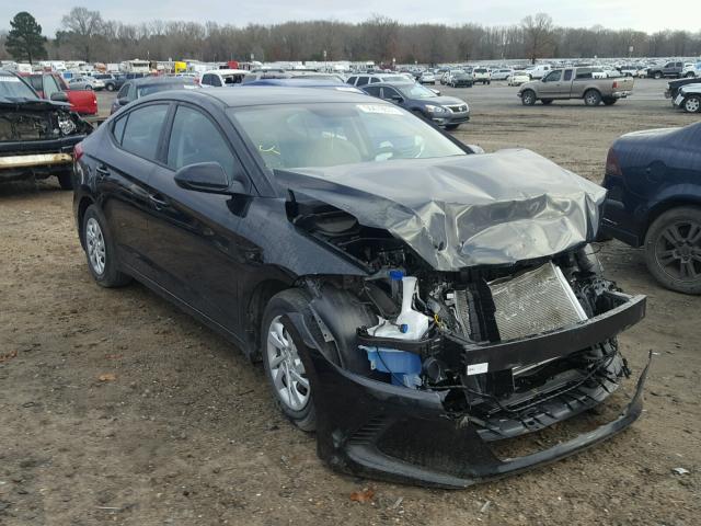 5NPD74LF7HH050302 - 2017 HYUNDAI ELANTRA SE BLACK photo 1